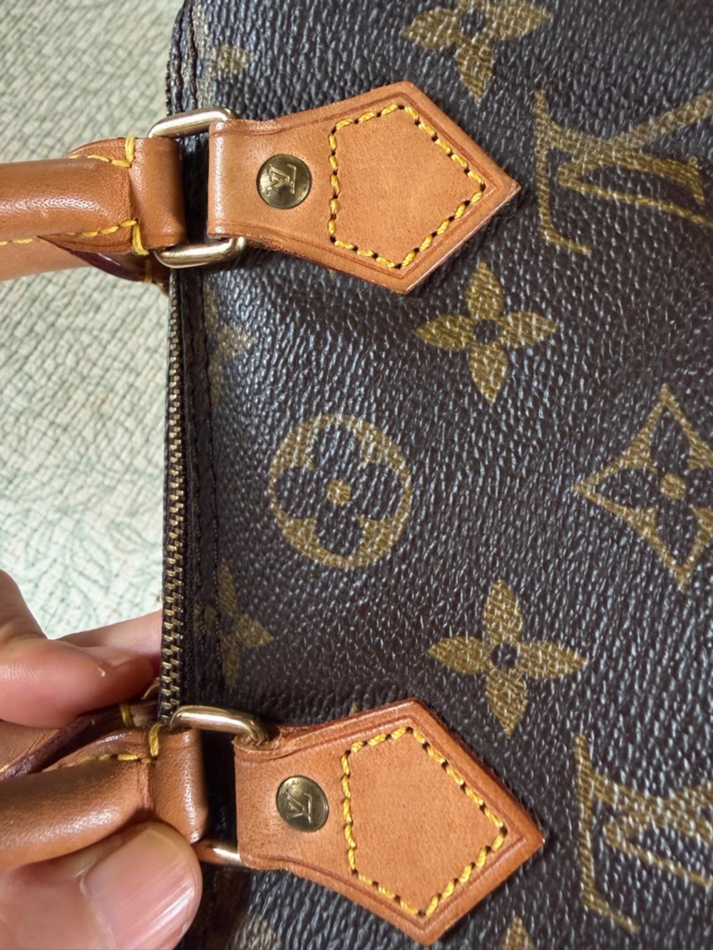 Louis Vuitton Monogram Nano Speedy (Vintage Mini Sac HL Speedy) - Picture 5 of 11